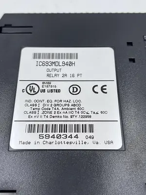 USED GE GE IC693MDL940H