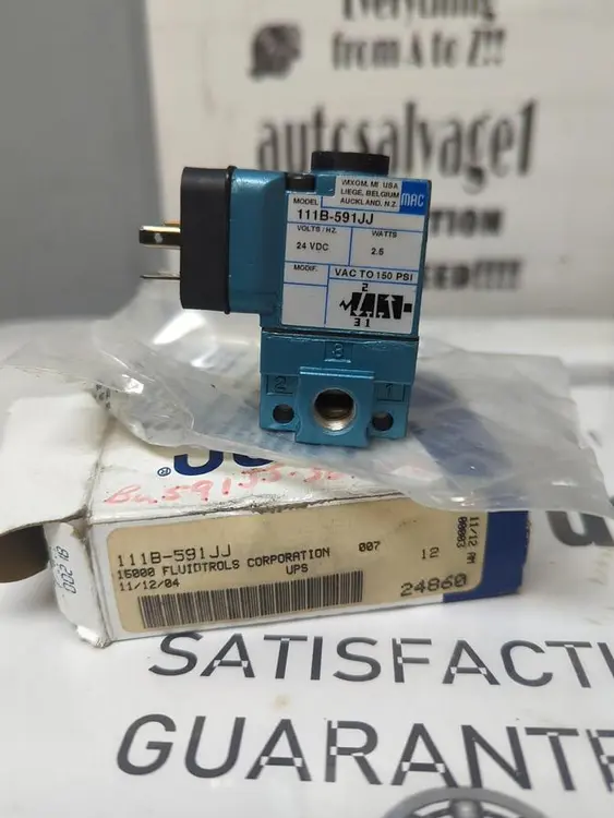 New | in-Stock MAC 111B-591JJ Solenoid Valves Ohio US | Surplus Asset Holdings #1246269