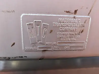 USED 1989 MATERIALS TRANSPORTATION COMPANY MTB-28-060