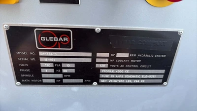 GLEBAR Profile 4000 CE Inspection & Test Equipment | Global Machine Brokers, LLC (4)