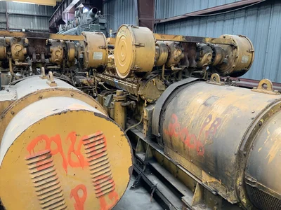 Used CATERPILLAR 3516 DI TA JWAC Generators Texas US | Apollo Electric #1514336