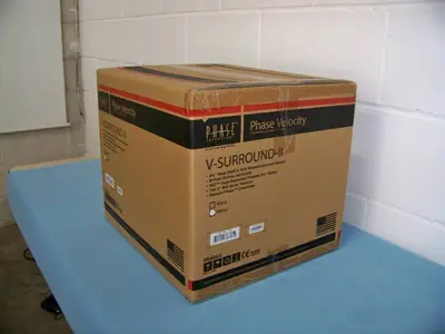 (2) Phase Technologies V-Surround-II 2-Way Switchable Bipole/Dipole Surround Speakers - White - NEW IN BOX