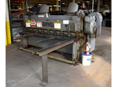 8' x 3/16" CINCINNATI MODEL #1408 MECHANICAL POWER SQUARING SHEAR: STOCK #22769