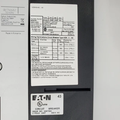 Eaton Does Not Apply Circuit Breakers & Motor Protection | American Industrial Supply Co. (8)