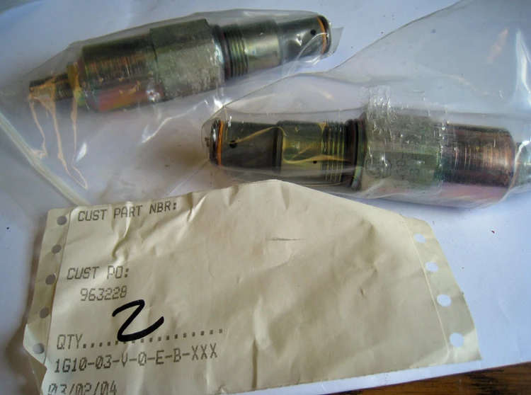New | in-Stock 2004 SAUER DANFOSS 1G10-03-V-0-E-B-XXX Parts (Hydraulics and Pneumatics) Illinois US | Solutions 4 Manufacturing #944013