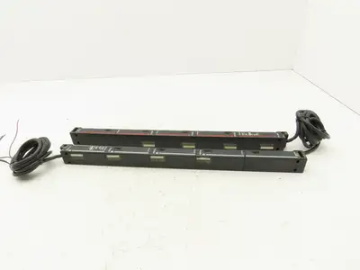 Keyence PJ-55A PJ-50A Light Curtain Sensor Transmitter And Receiver Set 12-24VDC