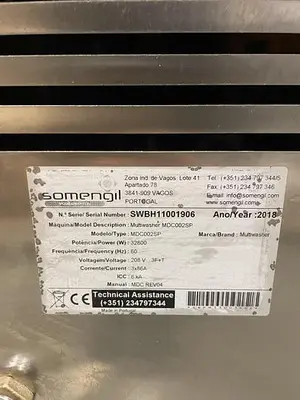 Somengil Multiwasher Demo Model MDC002 - with Spinning System