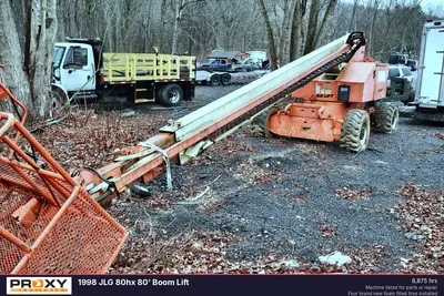 Used 1998 JLG 80HX 80' BOOM LIFT Telescopic Boom Lifts Pennsylvania US | Proxy Equipment #1385387