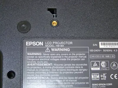 Epson PowerLite 2155W Home Theater Widescreen Full HD 3LCD 5000-Lumen Projector / Projection System