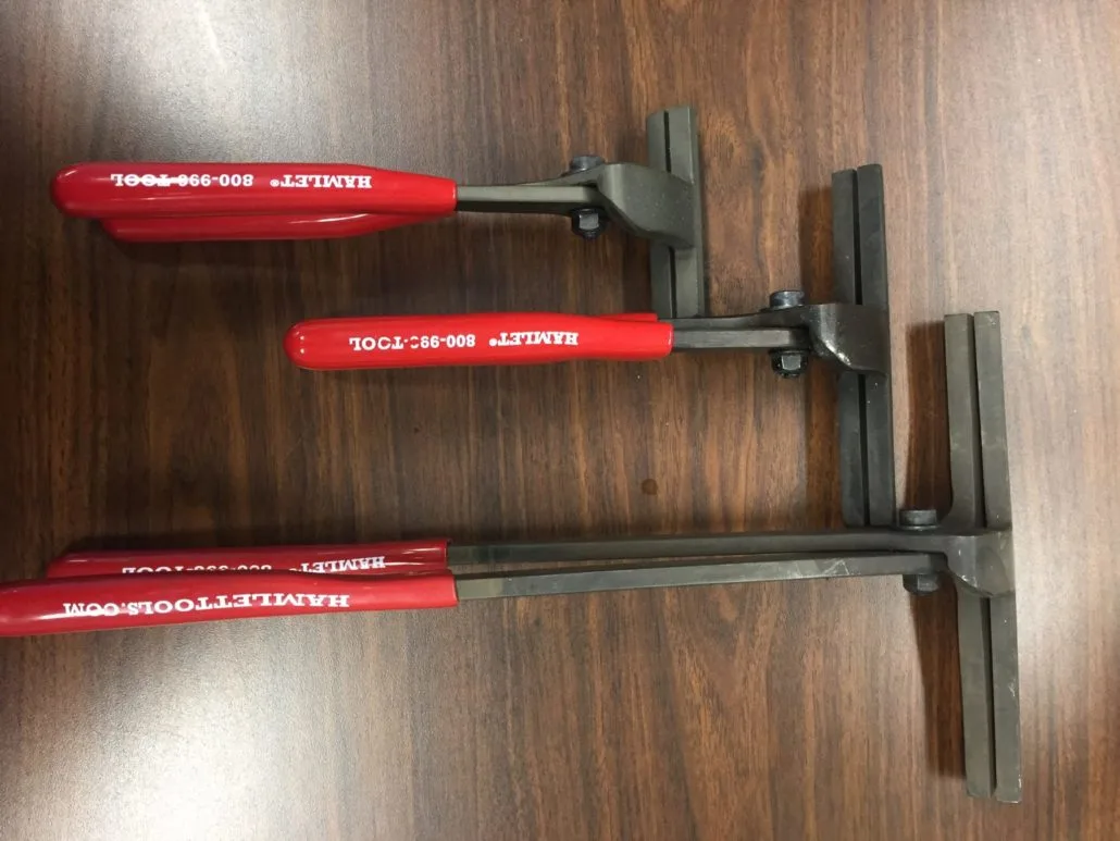 Hamlet Hand Seamers/Tongs – S633 – S636 – S638