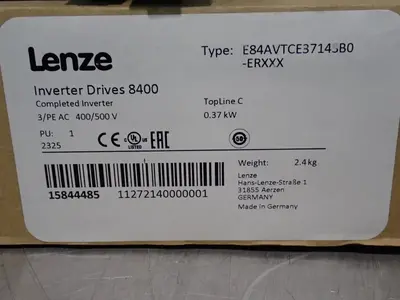 USED LENZE E84AVTCE3714SB0ERXXX
