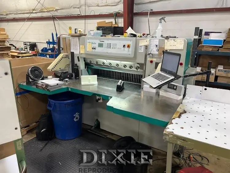 Used 1997 PERFECTA 115 TVC 45" CUTTER _UNKNOWN_ Paper Cutters | Dixie Reproductions, Inc. #394442