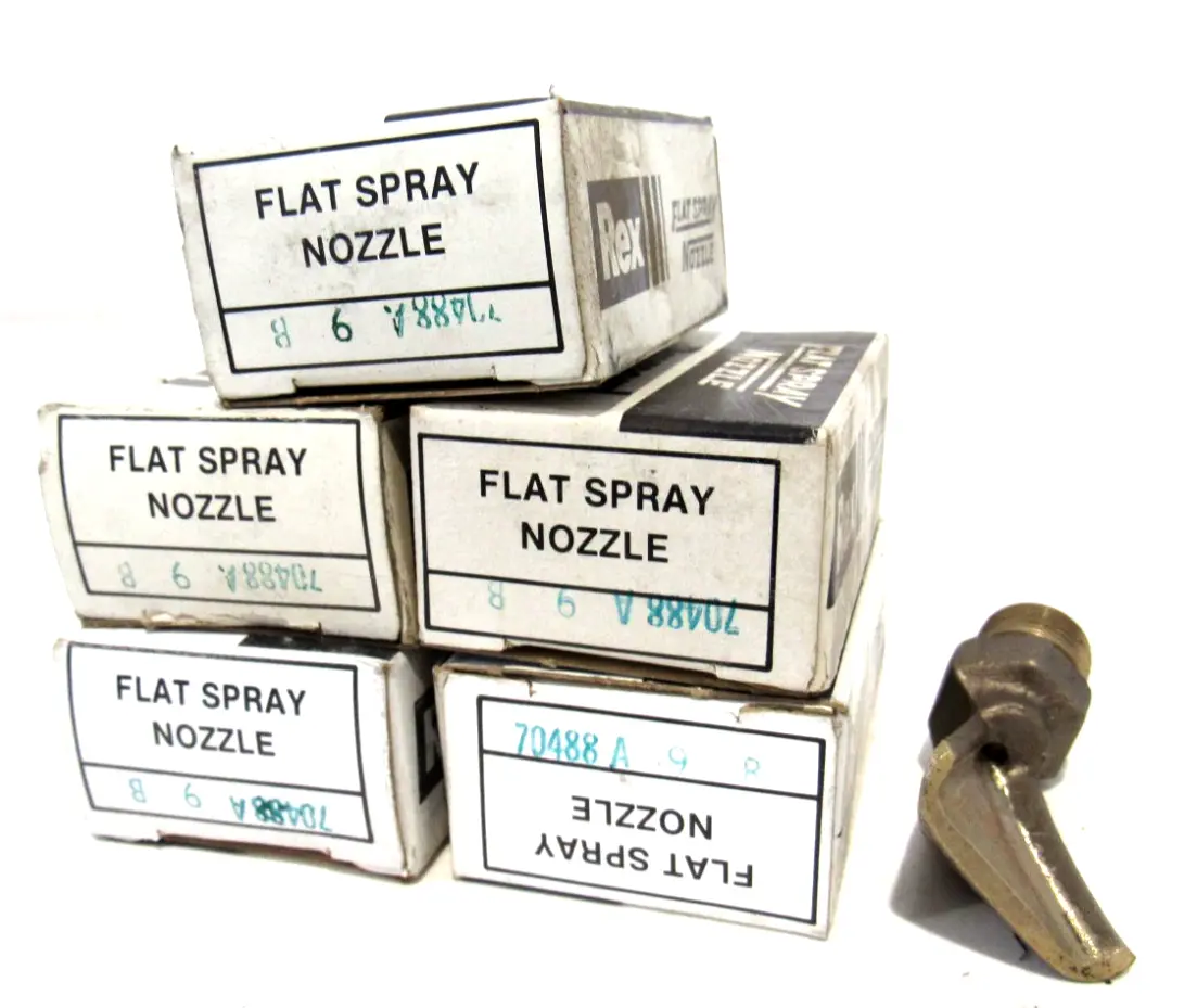 LOT OF 5 NEW REXNORD 70488A-9-B SPRAY NOZZLE 70488A9B