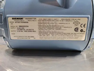 USED ROSEMOUNT 8732CT03N0M4