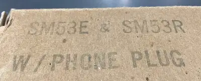 USED Banner Engineering SM53R / SM53E