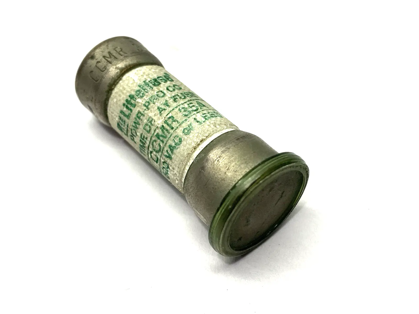 USED LITTELFUSE POWR-PRO TIME-DELAY FUSE CLASS CC 600VAC 35A