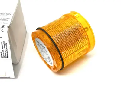 New | in-Stock Siemens Continuous Light Element, 70mm Yellow, 12-230V AC/DC Light Source Equipment Michigan US | Maverick Industrial Sales #1397301