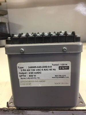 Used Yokogawa 248955-541-AHD-0-0/JER Miscellaneous Equipment (Electrical & Power) Indiana US | J&J Industrial Supply #512035