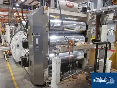 USED Welex 54" Welex 5 Layer Extrusion Sheet Line