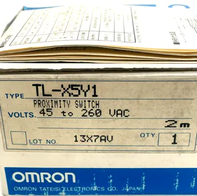 NEW OMRON TL-X5Y1 PROXIMITY SWITCH 45 to 260 TLX5Y1