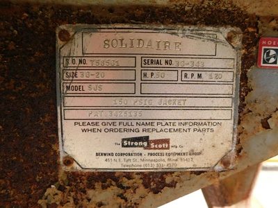 Used STRONG SCOTT SJS Rotary Steam Tube Dryers Ohio US | Equipment Recovery Corp. #1331693