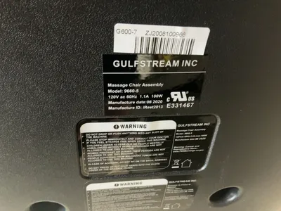 Used GULFSTREAM 9660-5 PEDICURE MASSAGE CHAIR Salon & Spa (Misc) Michigan US | Miedema Asset Management Group #1455011