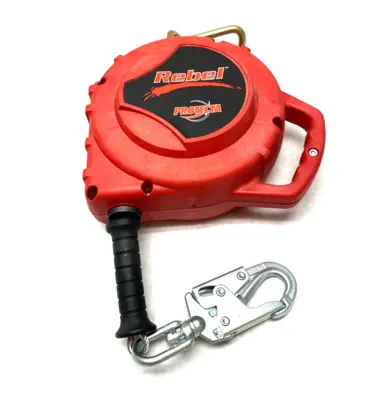 USED 3M PROTECTA® REBEL SELF-RETRACTING LIFELINE, SWIVELING ANCHOR, 50FT