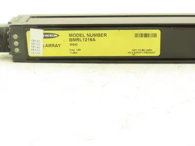 Banner 38542 Mini-Array Receiver Sensor 295mm 19mm Beam Spacing Light Curtain