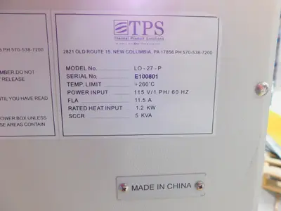 Used BLUE M LO-27-P Miscellaneous Laboratory Equipment Texas US | Aucto #1455823