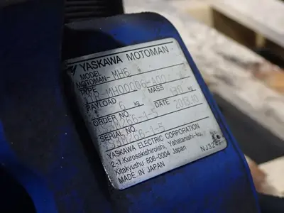 Used MOTOMAN / YASKAWA ELECTRIC MH6 Robots | HGR 24 #736050
