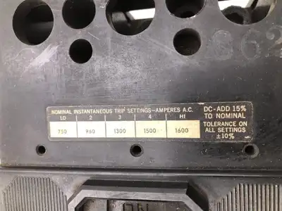 ITE 150A Circuit Breaker 3 Pole MCCB Molded Case