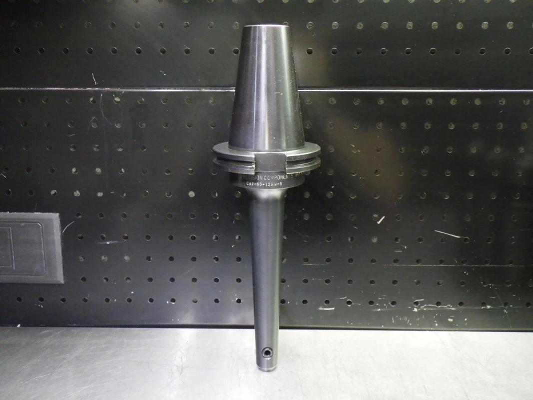 Precision Components CAT50 12mm Endmill Tool Holder 9" Pro CAT-50-12MM-9 (LOC1937A)