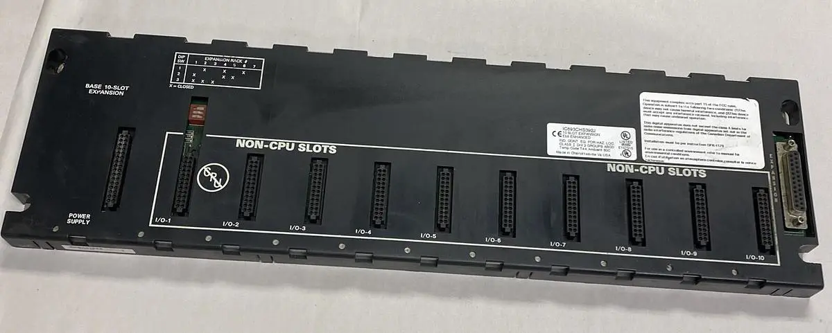 Used GE FANUC IC693CHS392J Industrial Controls Ohio US | Surplus Asset Holdings #1240319
