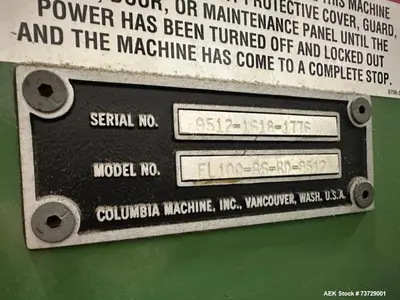 Used COLUMBIA FL-100 Palletizers Illinois US | Aaron Equipment #1512821
