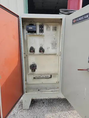 72" x 16" Twin Door Heavy Duty Electrical Control Enclosure Cabinet