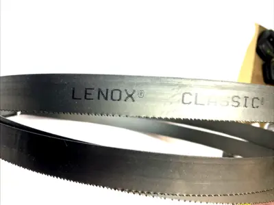 USED LENOX BI-METAL BAND SAW CUTTING BAND 11'1" X 1" X .035" 10-14 TPI