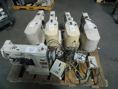 Used JUKI, BROTHER LK-1900 LK3-B434EX Sewing Equipment Texas US | Aucto #1461183