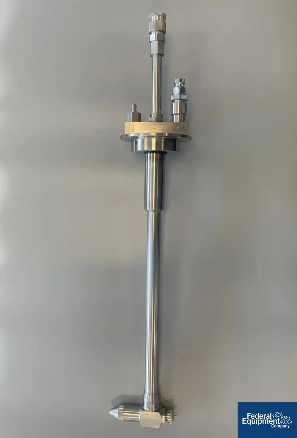 USED Fluid Air Fluid Bed Dryer Spray Gun 21"