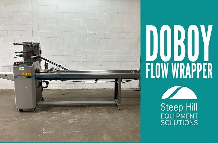 Used DOBOY PACKAGING MACHINERY INC STRATUS WRAPPER Conveyors | Steep Hill Equipment Solutions #773377