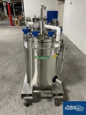 USED ITT 125 Liter Integrated Biosystems Cryovessel, 316L S/S, 50/65#