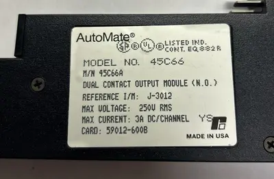 New | in-Stock RELIANCE ELECTRIC 45C66 Input / Output Modules | Surplus Asset Holdings #1205815
