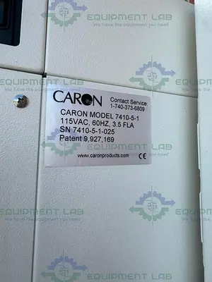 USED CARON 7410-5-1 CO2 DUAL STACKED LABORATORY INCUBATOR 45°C, 115V