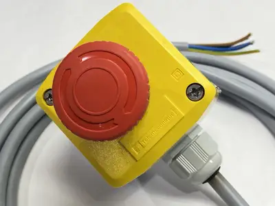 New | in-Stock Knapp Emergency Stop Button H.M.K 1,5 Relays & Switches Michigan US | Maverick Industrial Sales #1395238