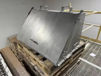 STAINLESS STEEL RIBBON BLENDER APPROXIMATELY 200 CUBIC FEET