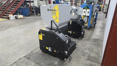 9" x 24" Rapid F-24 Granulator, 15HP AC Motor