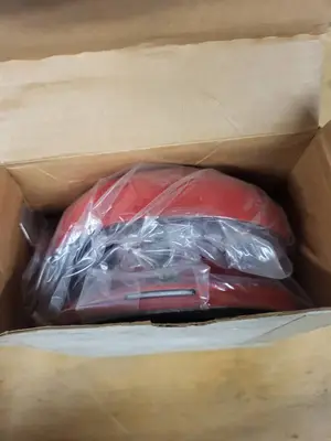 Simplex STR 6 Inch Red Electric Bell, Single Stroke, 240V, Unopened