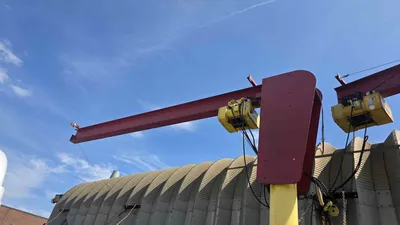 Used INDUSTRIAL 1/2 Ton Cranes, Jib Ontario CA | Avo's Machinery Equipment Inc. #1545965