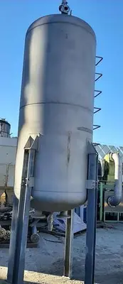 Tank, 750 Gallon, 304 S/st, 20 PSI, DT/DB, Morfab #S744378