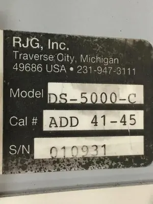 USED RJG INC. DS-5000-C