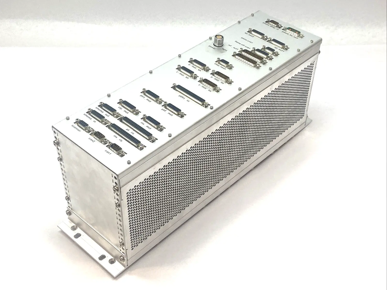 Used F&K Delvotec Chassis w/ 1196 Rev. 1/B Backplane & Lightboard PLC Chassis Michigan US | Maverick Industrial Sales #1393179